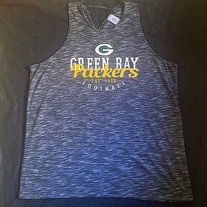 Women’s Cross-Back Green Bay Packers Tank